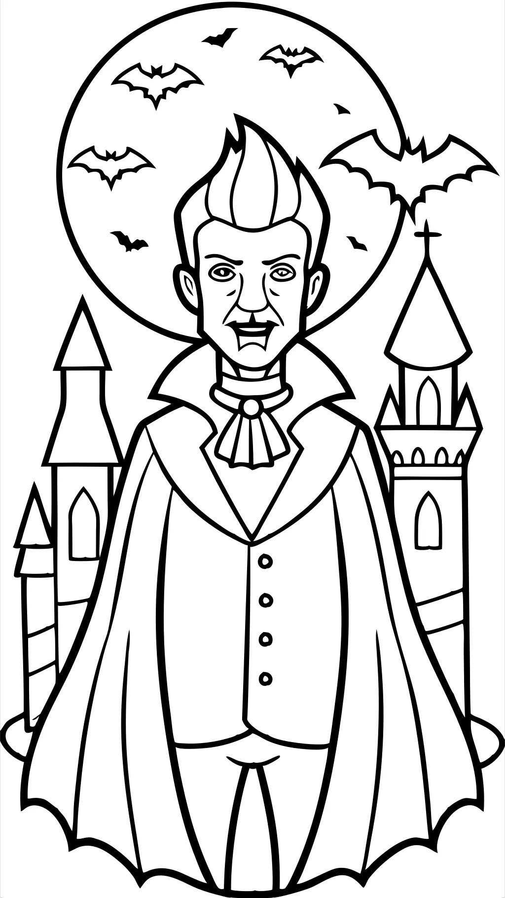 coloriages dracula